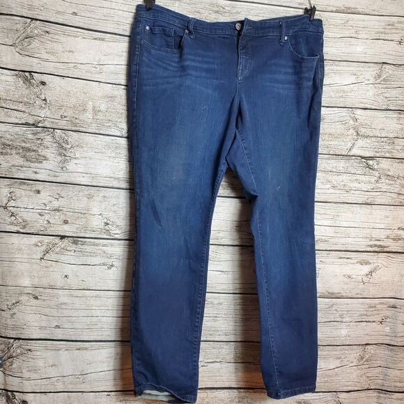Torrid Denim Boyfriend Jeans Size 22R - Picture 1 of 8